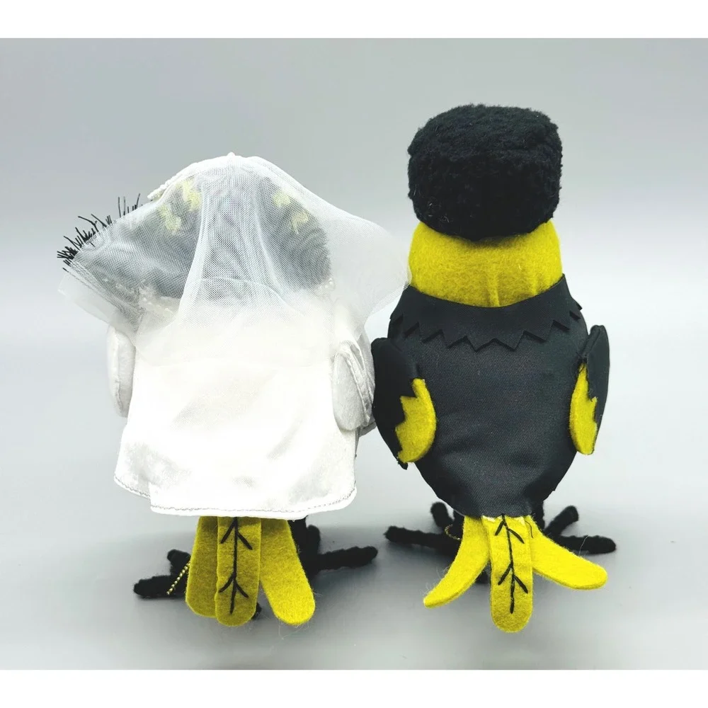Target Halloween Featherly Friends Gomez Freda Bird Set 2023 Frankenstein